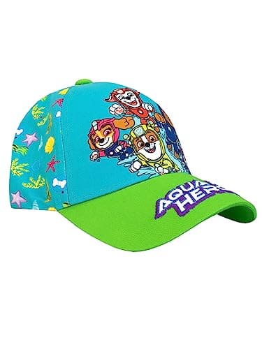 Image of Paw Patrol Cap I Aqua Pups Kids Summer Hat I Baseball Cap for Boys and Girls Blue One Size