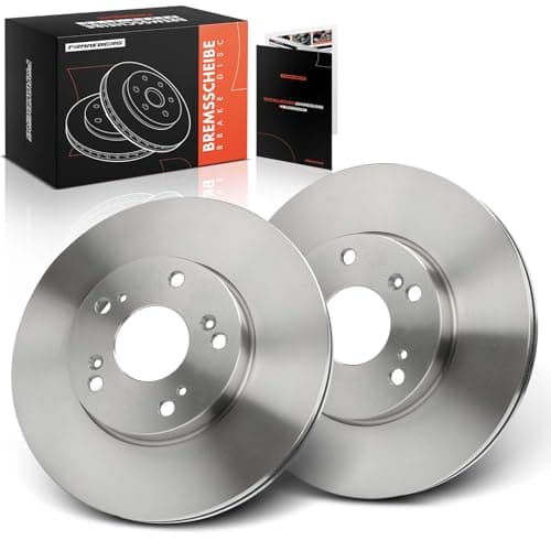 Image of Frankberg Brake Disc Set incl. 2x Discs Front Vented Ø280mm Compatible with Civic IX FK 1.8i-VTEC 1.4i-VTEC 2.2i-DTEC 2012-2016 Replace# 45251TV0E00