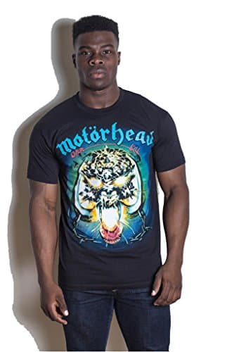 Image of Motorhead Overkill Lemmy Kilmister Rock Official Tee T-Shirt Mens Unisex (Large)