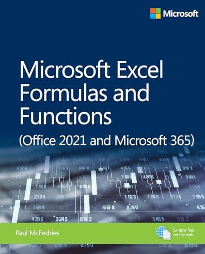 Image of Microsoft Excel Formulas and Functions (Office 2021 and Microsoft 365) (Business Skills)