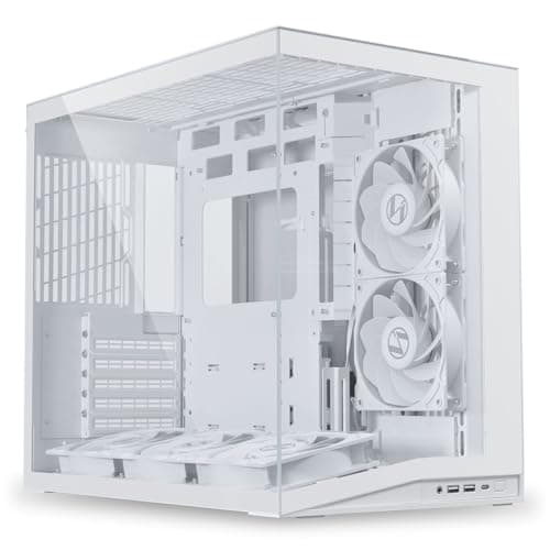 Image of Lian Li O11 Dynamic Mini V2 Flow Midi-Tower Case - White