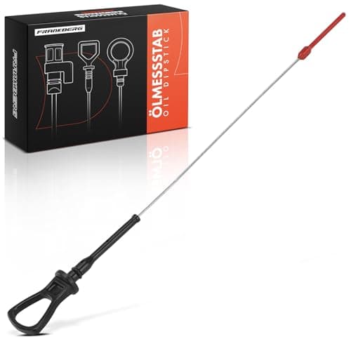 Image of Frankberg Engine Oil Dipstick Compatible with 1 Series F20 114-120 2010-2016 1 Series F21 114-120 2011-2019 3 Series F30 F80 316 2012-2016 3 Series Touring F31 316 Replace# 11437600470
