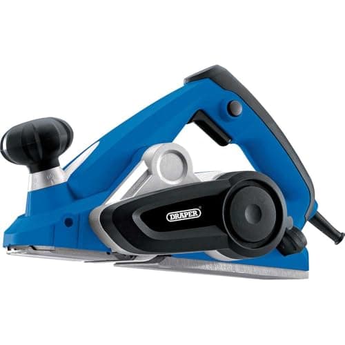 Image of Draper 57564 Draper 57564 82mm Electric Planer (900W), Blue|grey