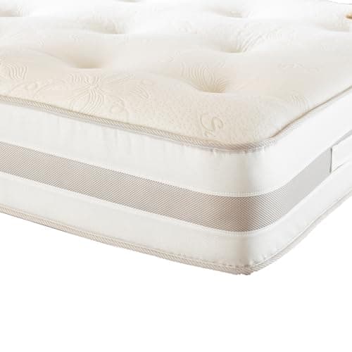 Image of Sleepur-pedic King Size 5ft 1000 Pocket Sprung Mattress (150 x 200cm), Foam-Free Breathable Design, Medium-Firm Feel, Orthopedic Support, Dual sided reversible, Comfortable Mattress for Better Sleep.