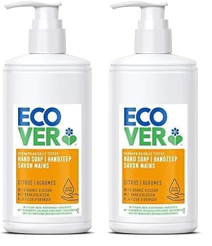 Image of Ecover Hand Soap Citrus & Orange Blossom, 250ml (Pack of 2)