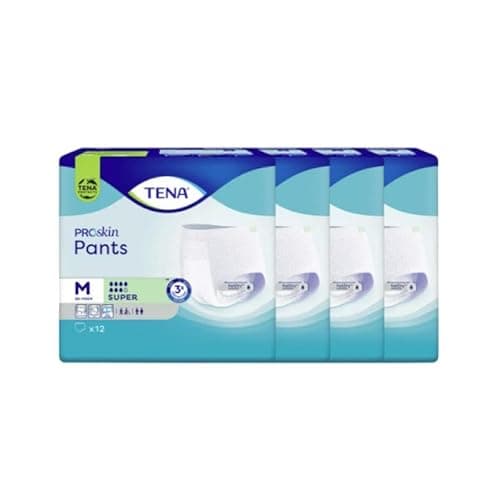 Image of Tena Pants Super Med 12'S - Pack of 4