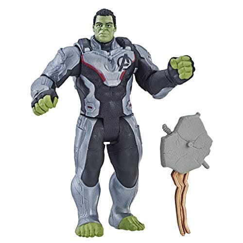 Image of Marvel Avengers: Endgame Team Suit Hulk Deluxe Figure from the Marvel Cinematic Universe MCU Films