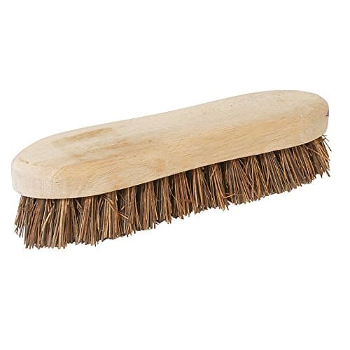 Image of Silverline Scrubbing Brush 215mm (8") (969750), Brown