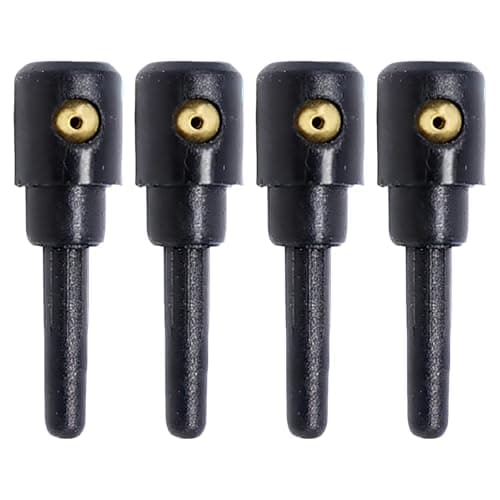 Image of 4Pcs Universal Rear Screen Washer Jet Nozzle – Single Hole Spray Head for VW Golf Skoda Audi A3/A4/A6 – Car Windscreen Cleaner Replacement – Auto Wiper Fluid Nozzle