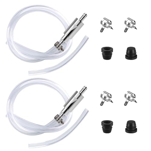 Image of LERNOU 2 Sets Motorcycle Brake Bleeding Kit, Hydraulic Vacuum Brake Bleeder, Universal Brake Fluid Bleeder Clutch Clutch Bleeding Kit One Way Valve Tube Bleed Tool Kit for Car Motorbike Motorcycle
