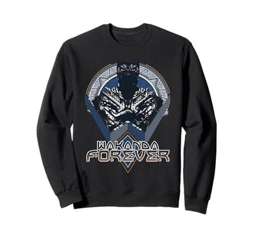 Image of Marvel Black Panther Geometric Wakanda Sweatshirt