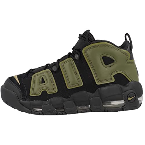 Image of Nike Men's Air More Uptempo '96 Sneakers, Black, 11