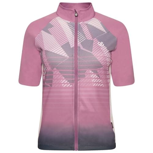 Image of Dare 2b AEP Prompt Jersey Moisture Wicking, thermoregulating, Short Sleeve, Full Zip Jersey. Featuring Vect Cool Eco Mesh and AEP Technology. Suitable for Hiking and Cycling.