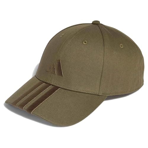Image of adidas Unisex Bball 3S Cap New Logo, Olive strata/Olive strata, XS-S