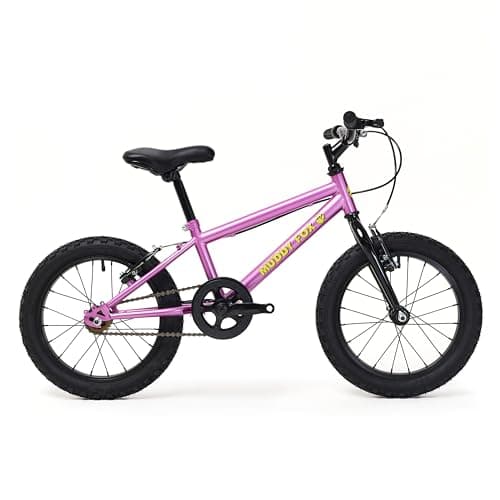 Image of Muddyfox Kids Trail Bike 16 inch Single Speed Lightweight Steel Frame V-Brakes Pink Aged 4-6