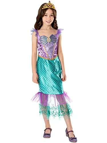 Image of Disney Girls Fancy Dress Ariel Multicolour 3-4 Years