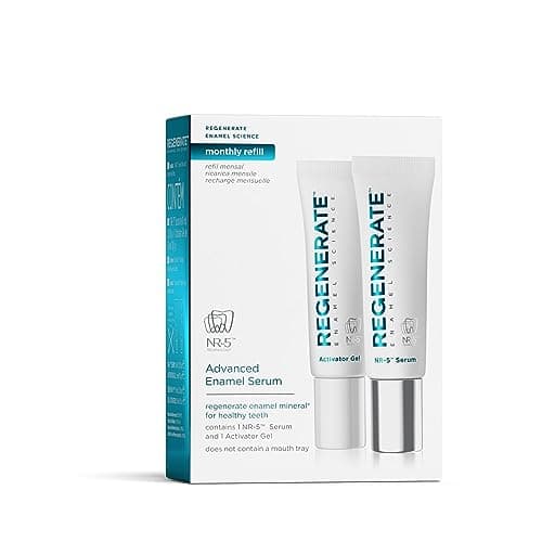 Image of Regenerate Advanced Serum Monthly Refill boosting serum clinically proven to regenerate tooth enamel 2 x 16ml