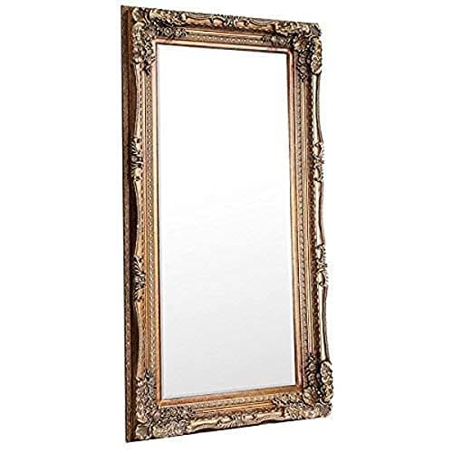Image of Gallery Louis X Large Full Length Wall Leaner Mirror Gold-2'11" x 5'9" (35"x 69"), 175x89,GL157-3