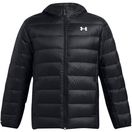 Image of Under Armour Mens Legend Down Hooded Jacket Puffer Black L