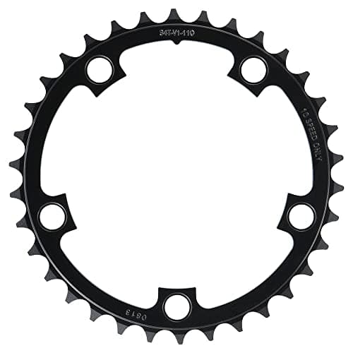 Image of SRAM Sram 148006 34T 5 Bolt Chain Ring, 110 mm BCD Aluminium, Black