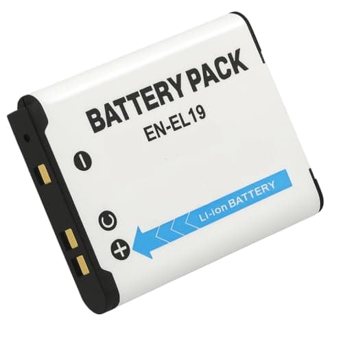 Image of Battery for Nikon COOLPIX Digital Cameras - Replacement for EN-EL19 Battery