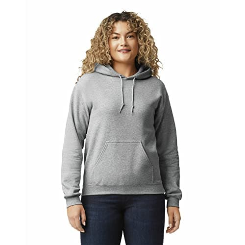 Image of GILDAN Heavy Blend Adult Unisex Hooded Sweatshirt/Hoodie (5XL) (Sport Grey)