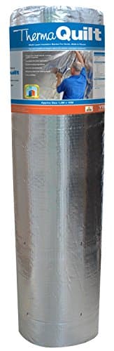 Image of YBS Insulation 9 TQ BRI 1200 X 10 Aluminium Foil Insulation, Metalic, 1200mm x 10m