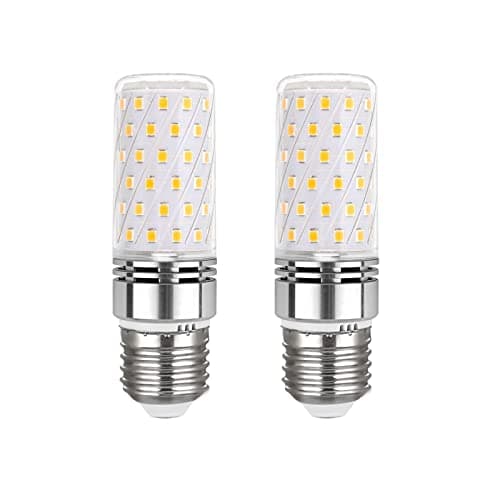 Image of Akynite E27 LED Corn Light Bulb 12W Warm White 3000K 1450LM, 230V, E27 100W Halogen Bulbs Equivalent, Screw Fitting LED Corn Bulbs ES Ceiling Bulb, Not Dimmable, 2PCS