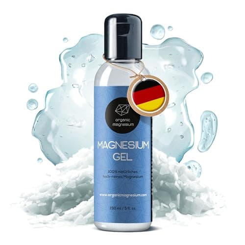 Image of Organic Magnesium Gel - 150ml | 100% Natural & Pure Zechstein Magnesium Chloride | Perfect for Sports & Muscle Relaxation | Liquid Mg Gel