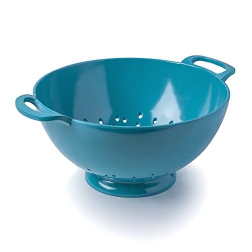 Image of Zeal Melamine Colander/Strainer (24cm) - Aqua G211A