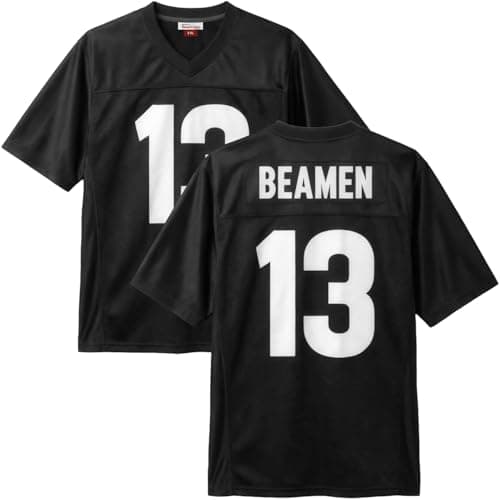 Image of UNLC #13 M - S Football Jersey, Black, 3XL