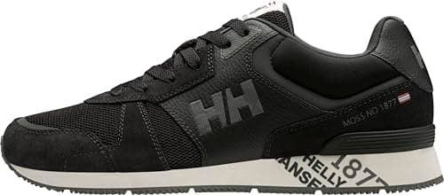 Image of Helly Hansen Men's Anakin Leather 2 Trainers, Black, 8