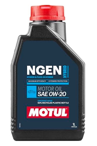 Image of Motul Lubricating Oil for Hybrid Engines Ngen 0W20 1 Litre