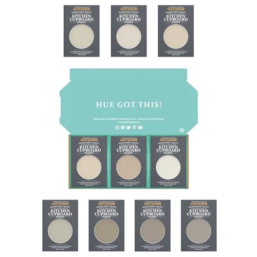 Image of Rust-Oleum Kitchen Cupboard Paint in Matt Finish – Restful Neutrals Tester Box