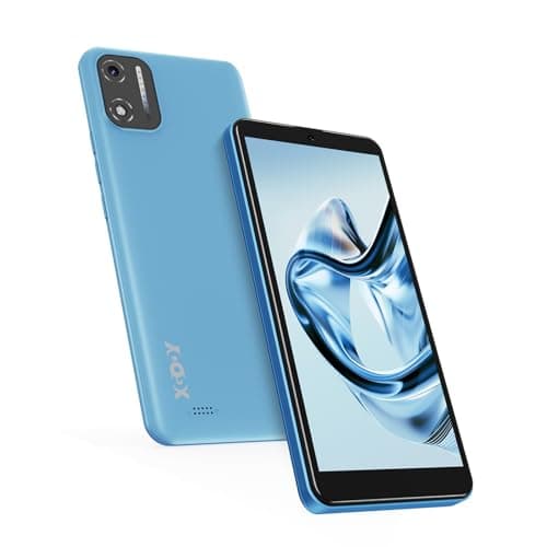 Image of Xgody Mobile Phone SIM Free Unlocked, 4G Dual SIM Android 14 Octa-Core Smartphone with 5.5'' Display, 2GB+16GB/128GB Expandable, 8MP+5MP Cameras, 2850mAh Battery, Face ID UK Verizon (Blue)