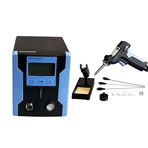Image of KATSU Desoldering Rework Station 140W Desoldering Gun with Nozzle Accessory Set 312098