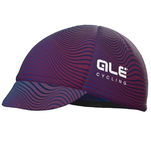 Image of Alé Cycling Unisex Onda Summer Cycling Cap, Navy Blue, One Size