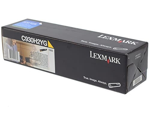 Image of Lexmark C930H2YG laser toner cartridge high yield yellow for C930 C930N C935 C935N 0C930H2YG