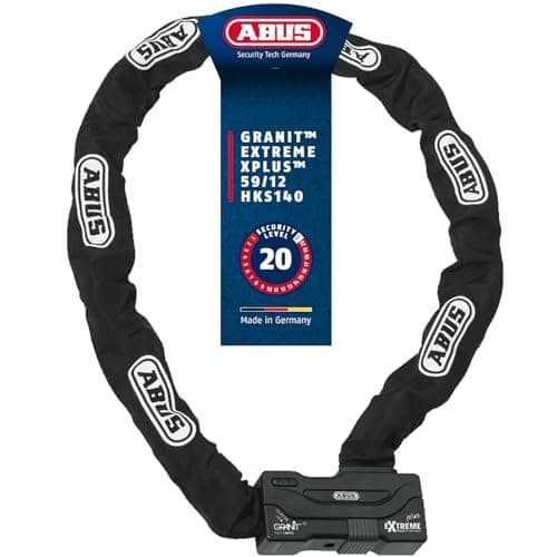 Image of ABUS Granit Extreme Plus 59 Chain Lock, Black, 140 cm