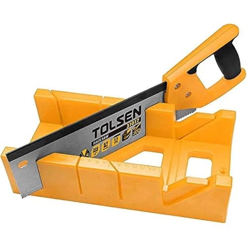 Image of Tolsen Mitre Box & Fine Tenon Saw 300mm 12"