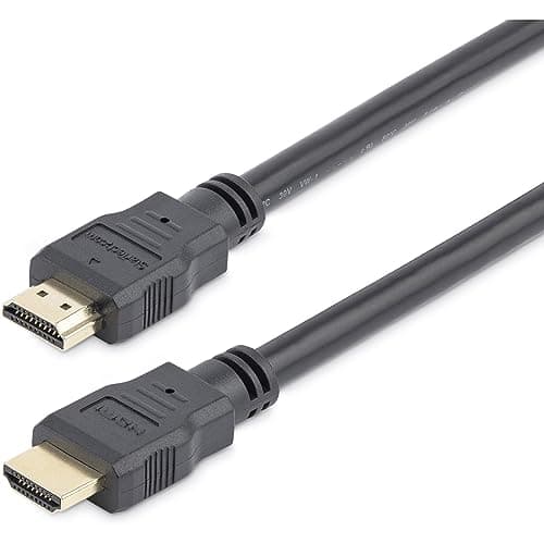 Image of StarTech.com 2m 4K High Speed HDMI Cable - Gold Plated - UHD 4K x 2K - Premium HDMI Video Cable for Your TV, Monitor or Display (HDMM2M), Black