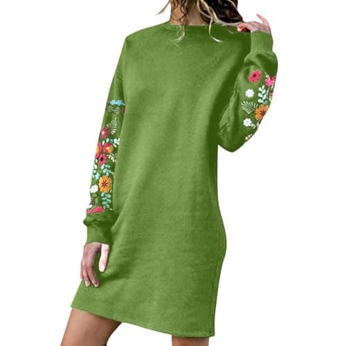 Image of Dress with Shorts Built in 50s Style Dresses for Women Resort wear Smocked Hooded Dressing Gown Ladies Beach Cover ups Mermaid Prom 60s Fashion Green
