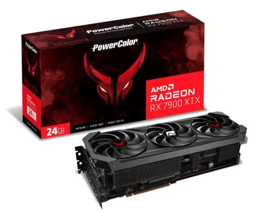 Image of Powercolor Radeon RX 7900 XTX Red Devil OC (24GB GDDR6/PCI Express 4.0/2565MHz/20000MHz)