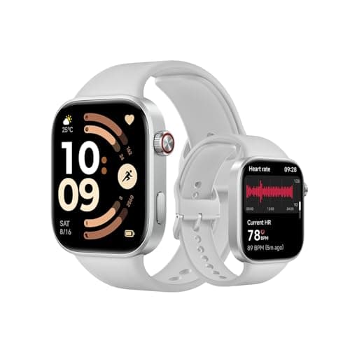 Image of XIAOMI Redmi Watch 6, Smart Watch for Men Women, 2.07'' AMOLED, Activity Tracker with Heart rate/Sleep/Stress Tracking, 150+ Sports modes, 24 days battery life, 5ATM, GPS, Android&iOS, Silver Gray