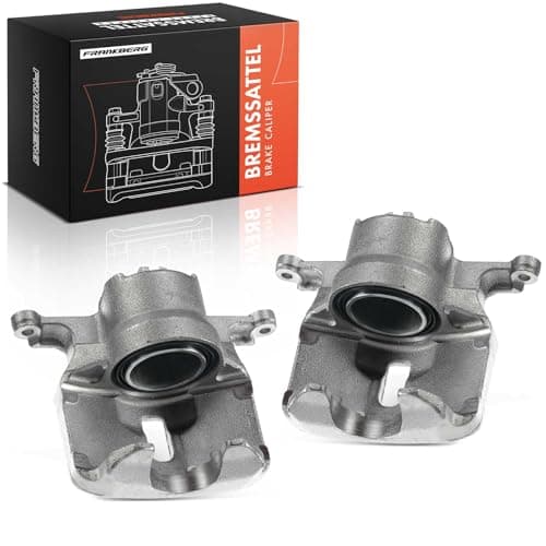 Image of Frankberg 2x Brake Caliper Disc Brake Front Axle Left Compatible with Qashqai +2 I J10 JJ10 L4 2-2.0L 2007-2013 X-Trail T31 L4 2.0L L4 2.5L 2007-2013 Replace# 344123