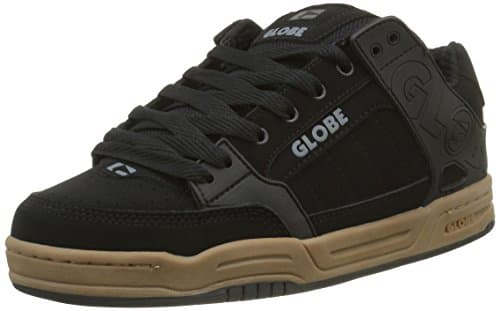 Image of Globe Tilt, Men’s Skateboarding Shoes, Black (Black/Gum), 12 UK (47 EU)