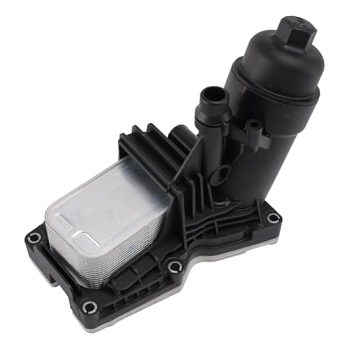 Image of Topteng Oil Cooler Oil Filter Housing with Gaskets 11428512283 fit for BMW 1/2/3/4/5 Series X1/X3 Models (2010-2017) F20 F21 F22 F30 F32 F10 E90 E84