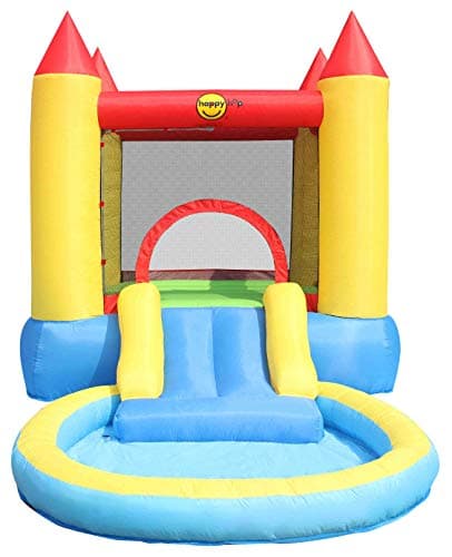 Image of Duplay 12ft Bouncy Castle with Slide and Splash Pool