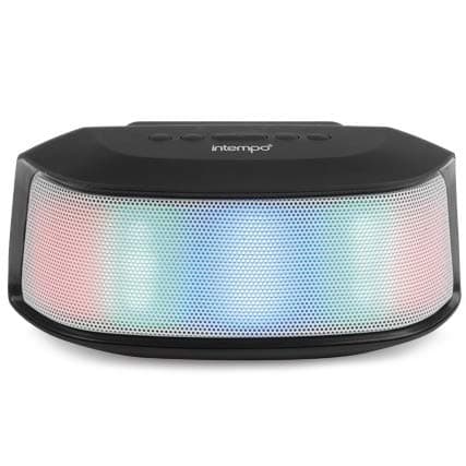 Image of Rechargable Intempo Beautiful Colour Changing Bluetooth LED Speaker