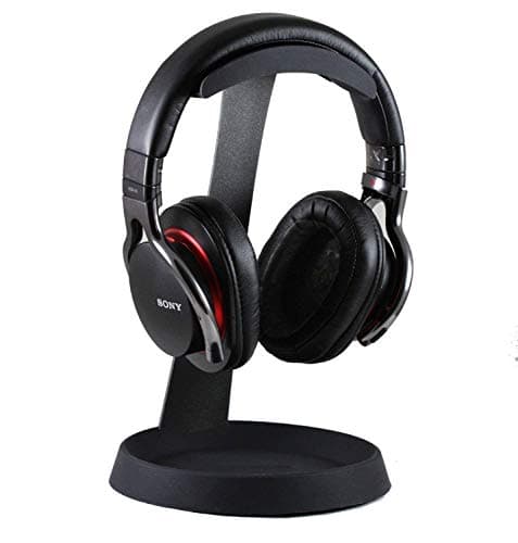 Image of Navitech Steel On Ear & Over Ear Headphones Stand Compatible With The KitSound Metro Wireless On-Ear Bluetooth Headphone